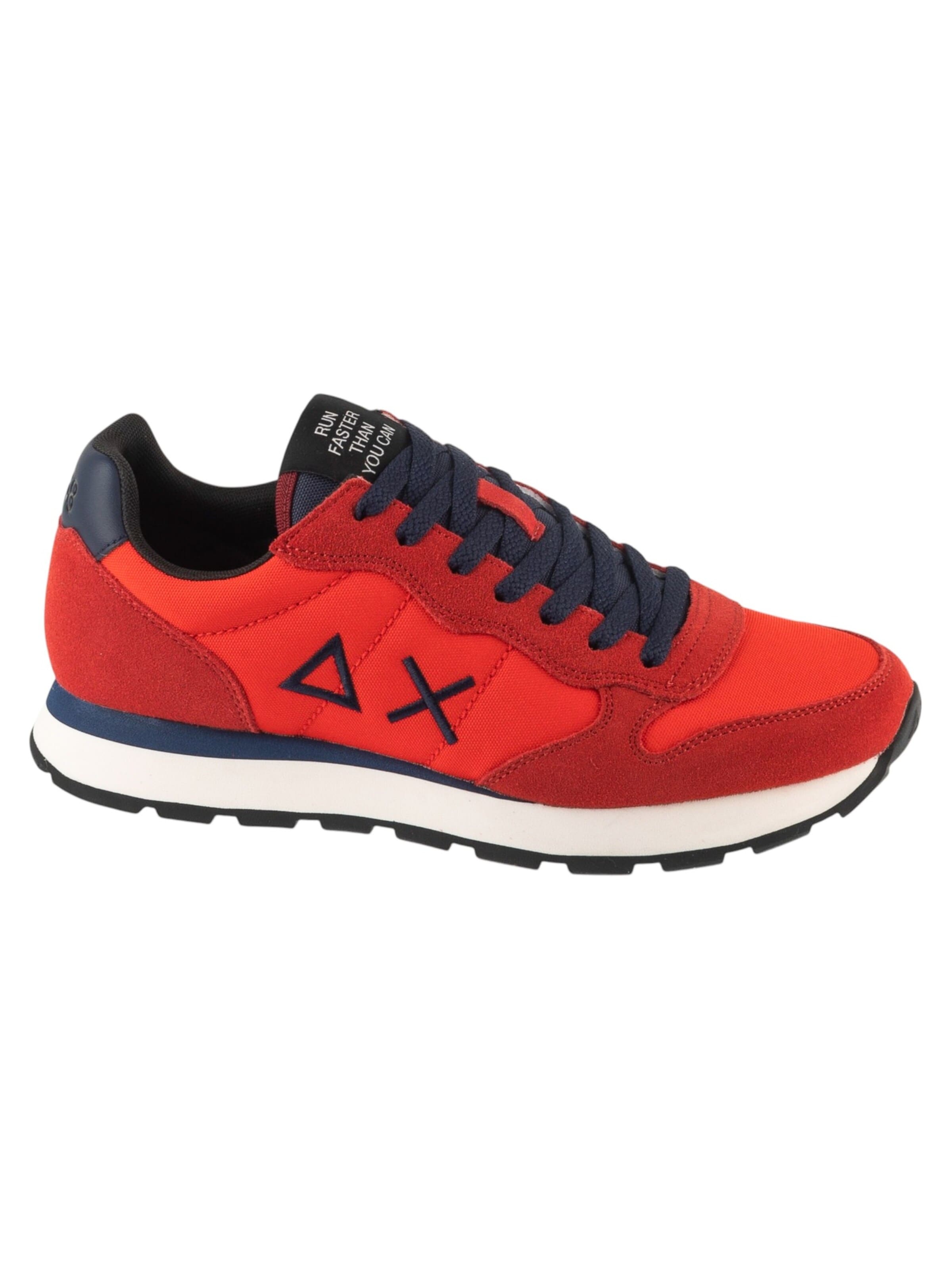 SUN68 Sneakers 'SUN68 Tom Solid' in Red: front