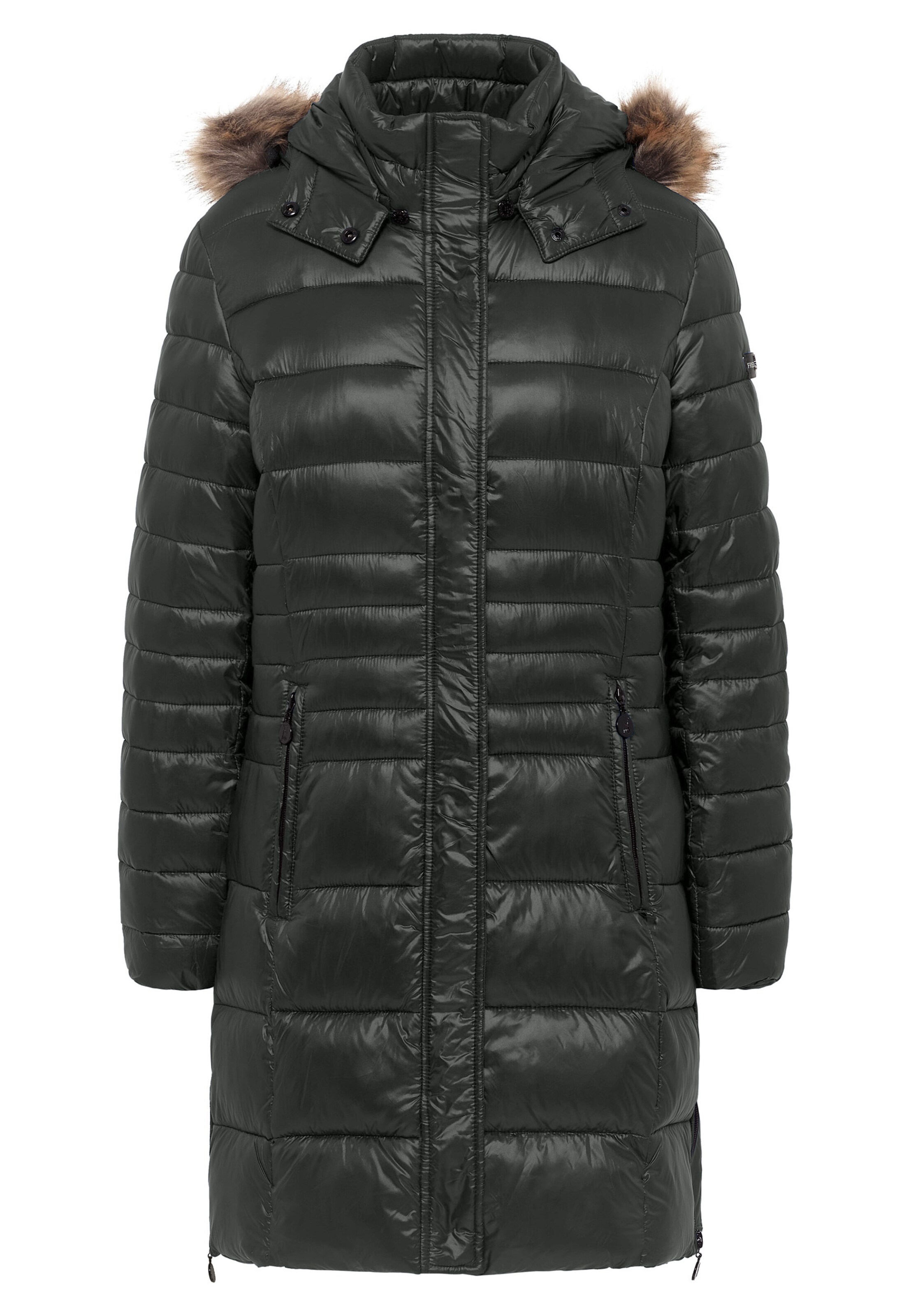 Frieda & Freddies NY Winter Coat 'Dalia 2' in Grey: front