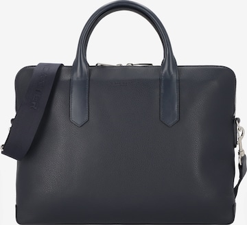 Borsa portadocumenti 'Milano Homme' di LANCASTER in blu: frontale