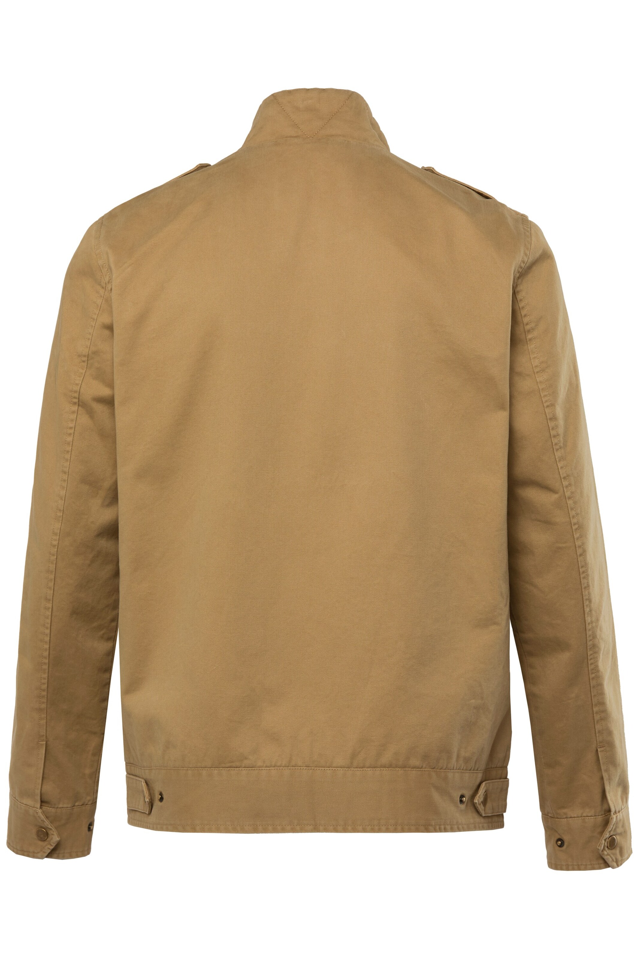 Men Plus Tussenjas in Bruin