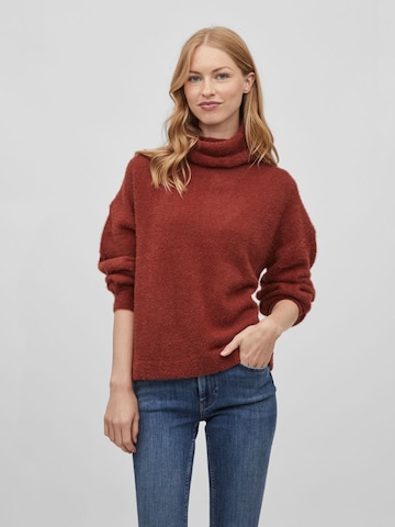 VILA Sweter 'Lajuli' w kolorze czerwony: przód
