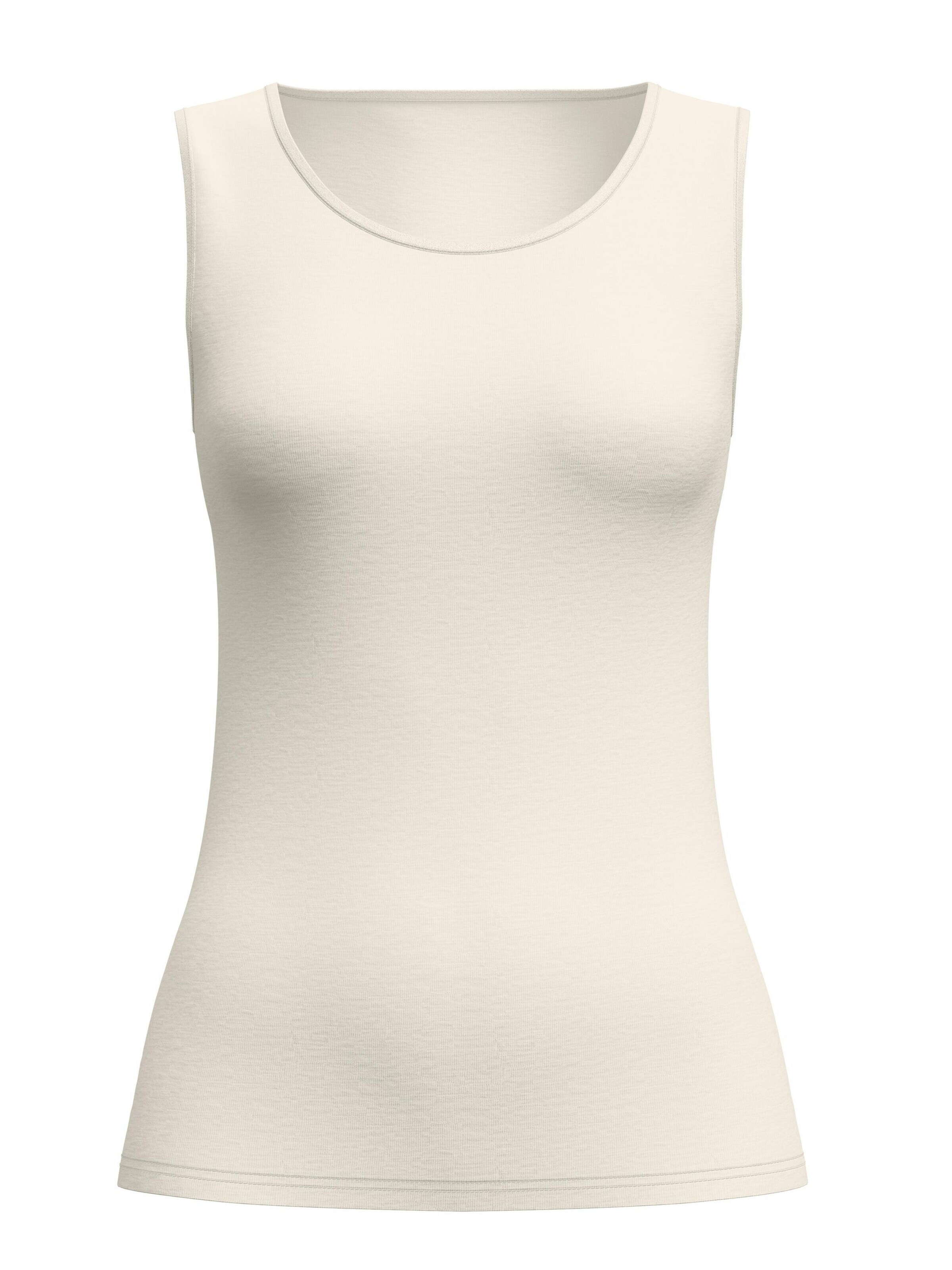 Maglietta intima 'True Confidence' di CALIDA in beige: frontale