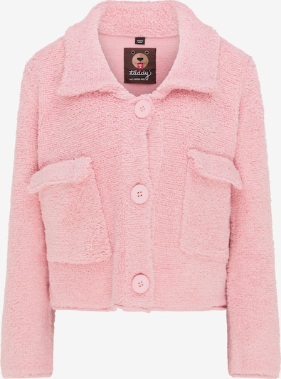 taddy Cardigan en rose, Vue avec produit