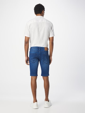 INDICODE JEANS Slimfit Shorts in Blau