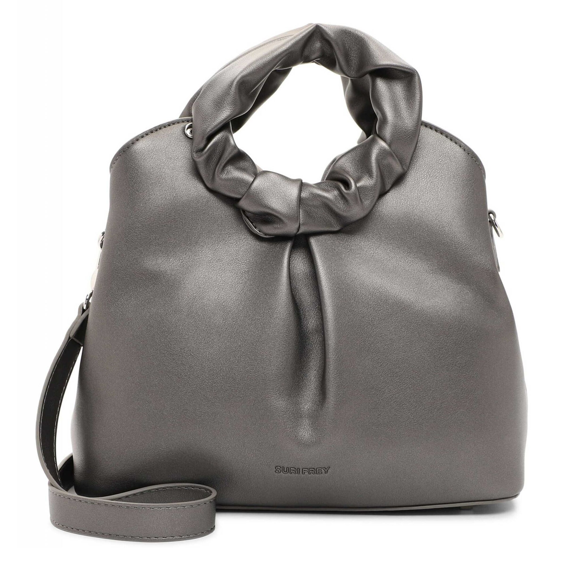 Borsa a mano 'SFY Techbag klein' di Suri Frey in grigio: frontale