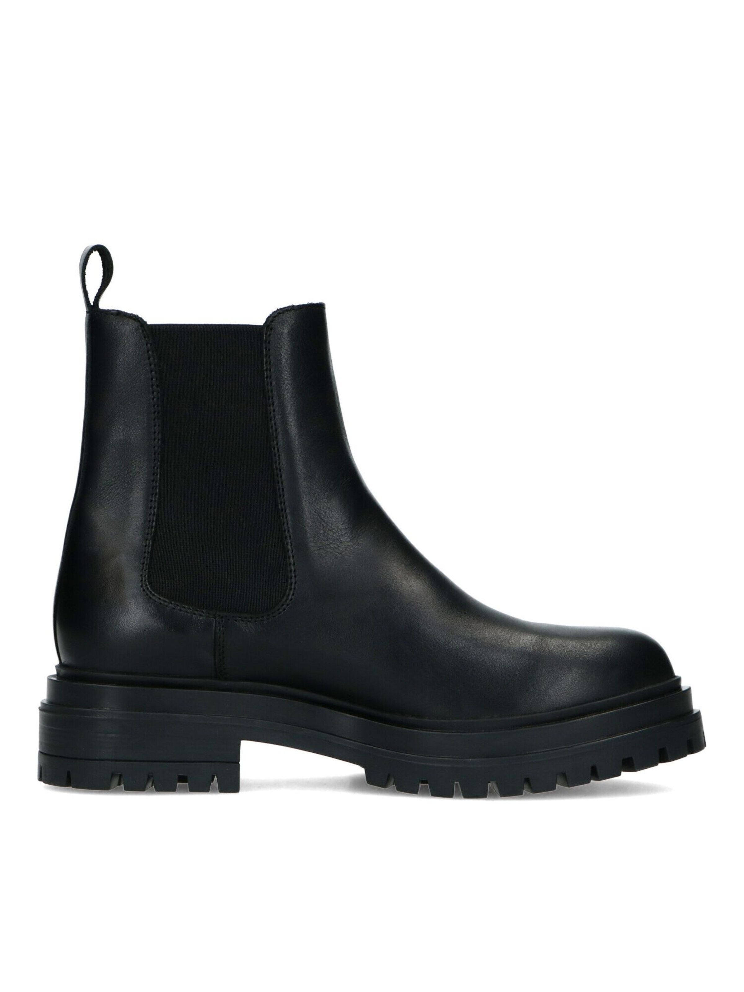 MANFIELD Chelsea Boots in Schwarz