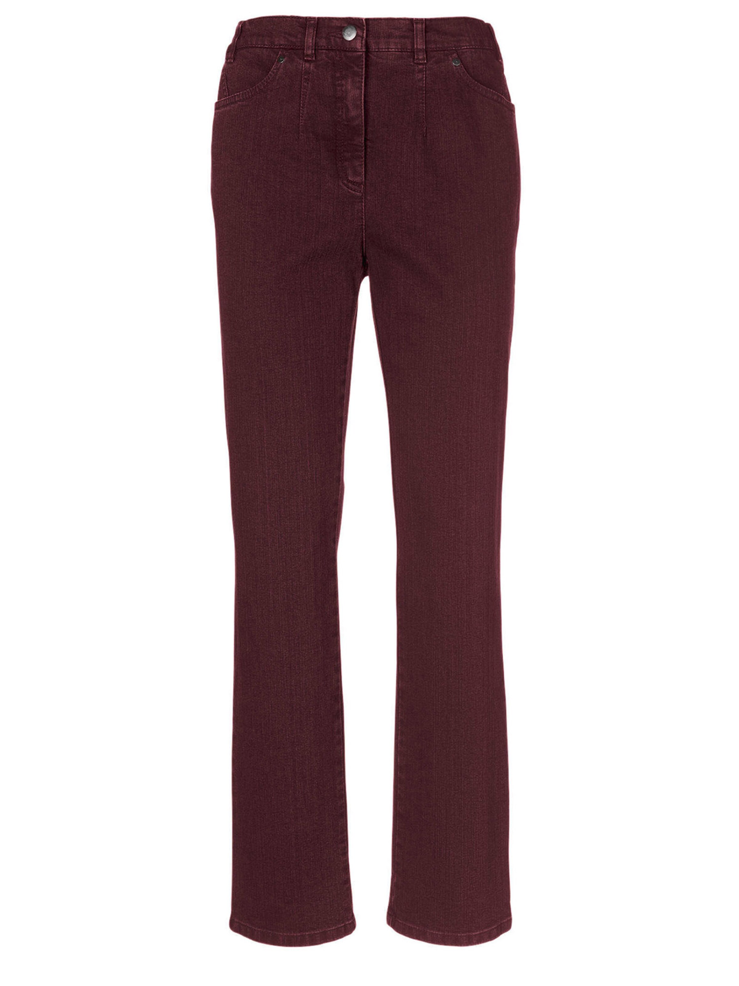 Jean 'Anna' Goldner en rouge : devant