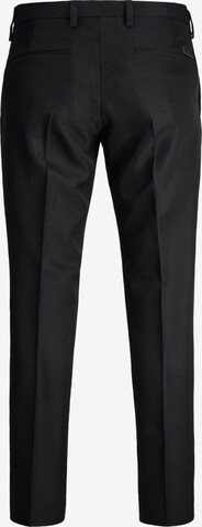 JACK & JONES Slim fit Trousers with creases 'Marco' in Black