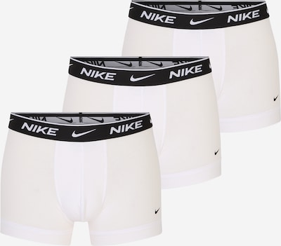 NIKE Sportunterhose 'Everyday' in schwarz / weiß / offwhite, Produktansicht