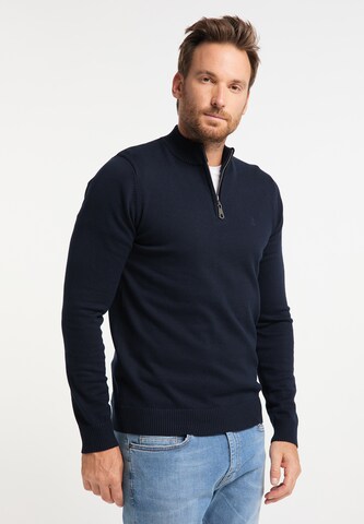 DreiMaster Maritim Sweater 'Prin' in Blue: front