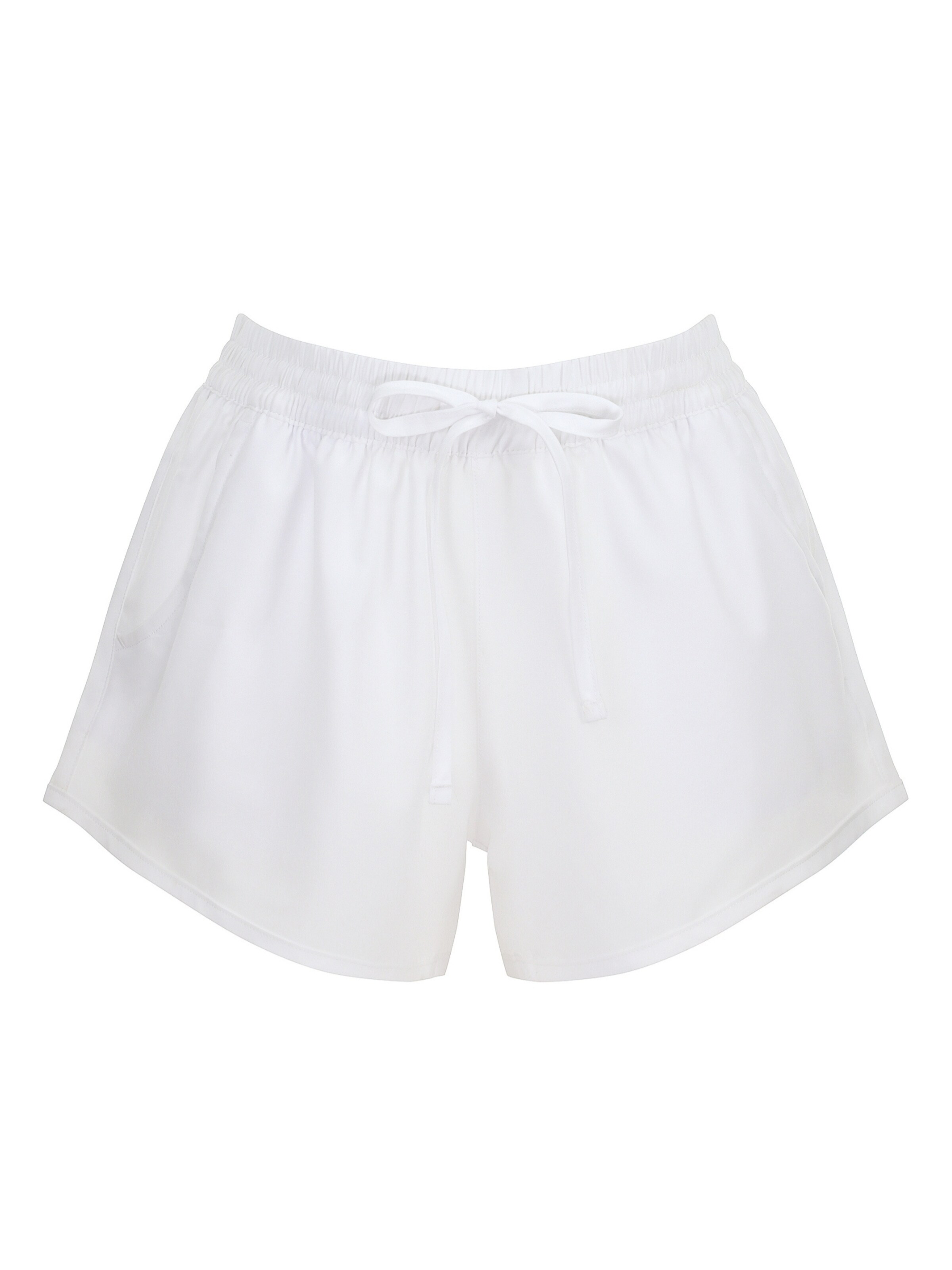 Shorts de bain OLYMPIA en blanc : devant