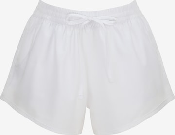Shorts de bain OLYMPIA en blanc : devant
