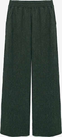 No Matter What Wide leg Trousers in Green: front