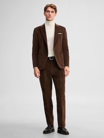 STRELLSON Slim fit Business-colbert in Bruin