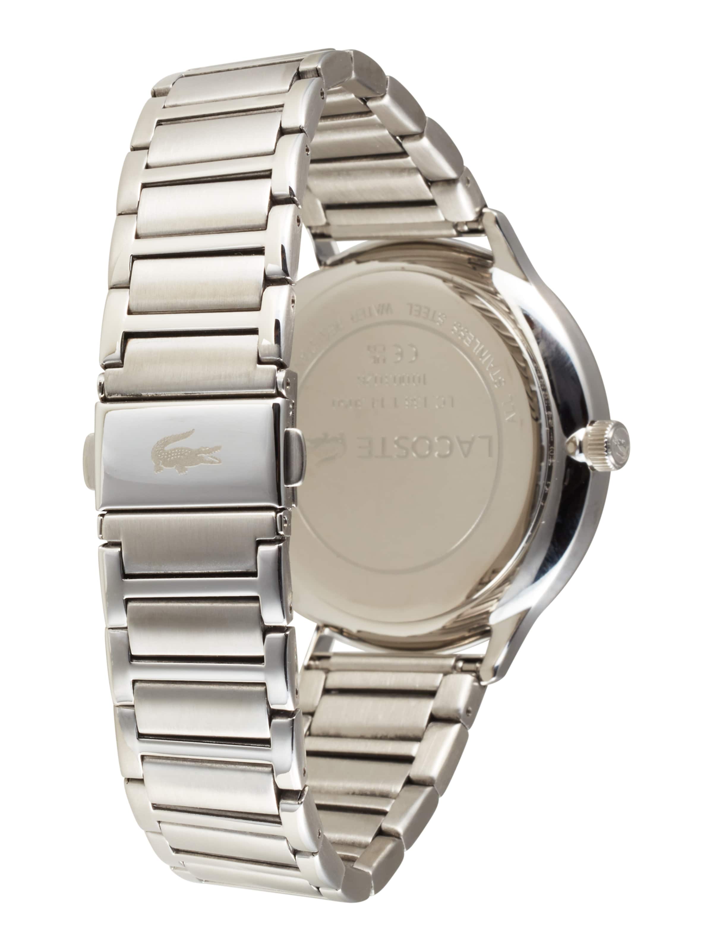 LACOSTE - Reloj analógico en plata