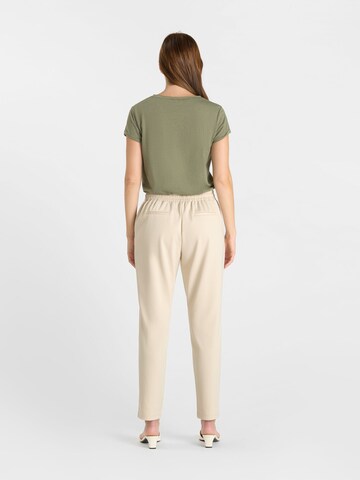 Regular Pantalon chino Le Temps Des Cerises en beige