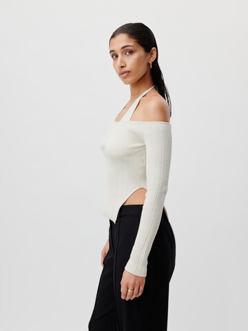 Pullover 'Christina' di LeGer by Lena Gercke in bianco