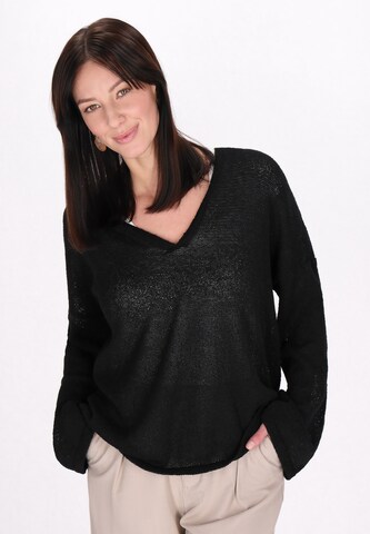 usha WHITE LABEL - Pullover em preto: frente