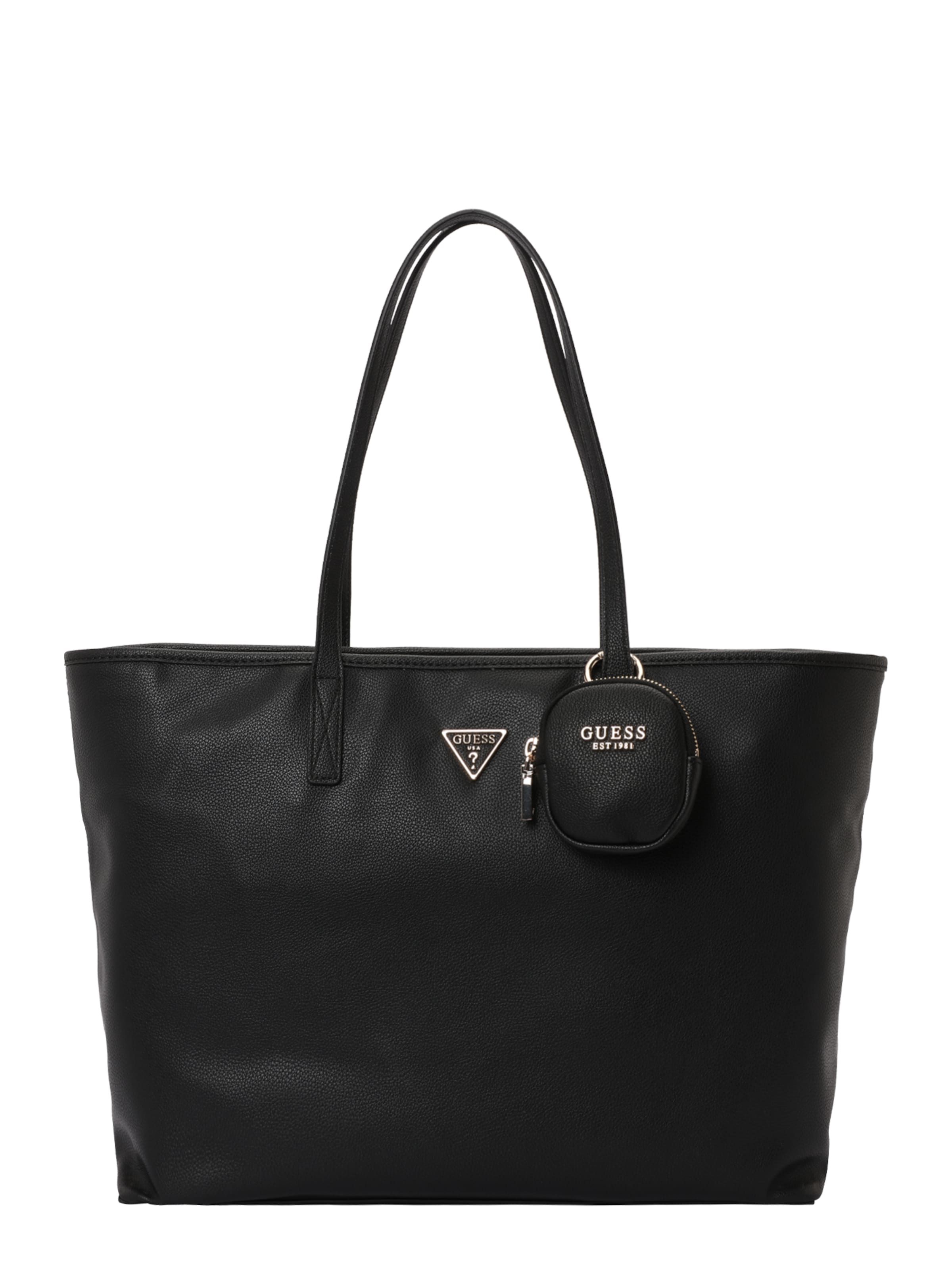 GUESS Shopper 'Power Play' in Schwarz: Vorderseite