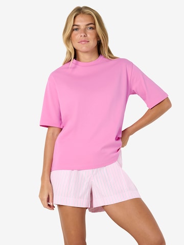 Noisy may Μπλουζάκι 'NMKim' σε ροζ