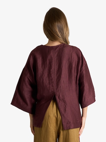 Camicia da donna di Ottod’Ame in rosso