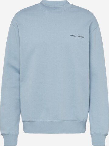 Samsøe Samsøe Sweatshirt 'Norsbro' in Blue: front