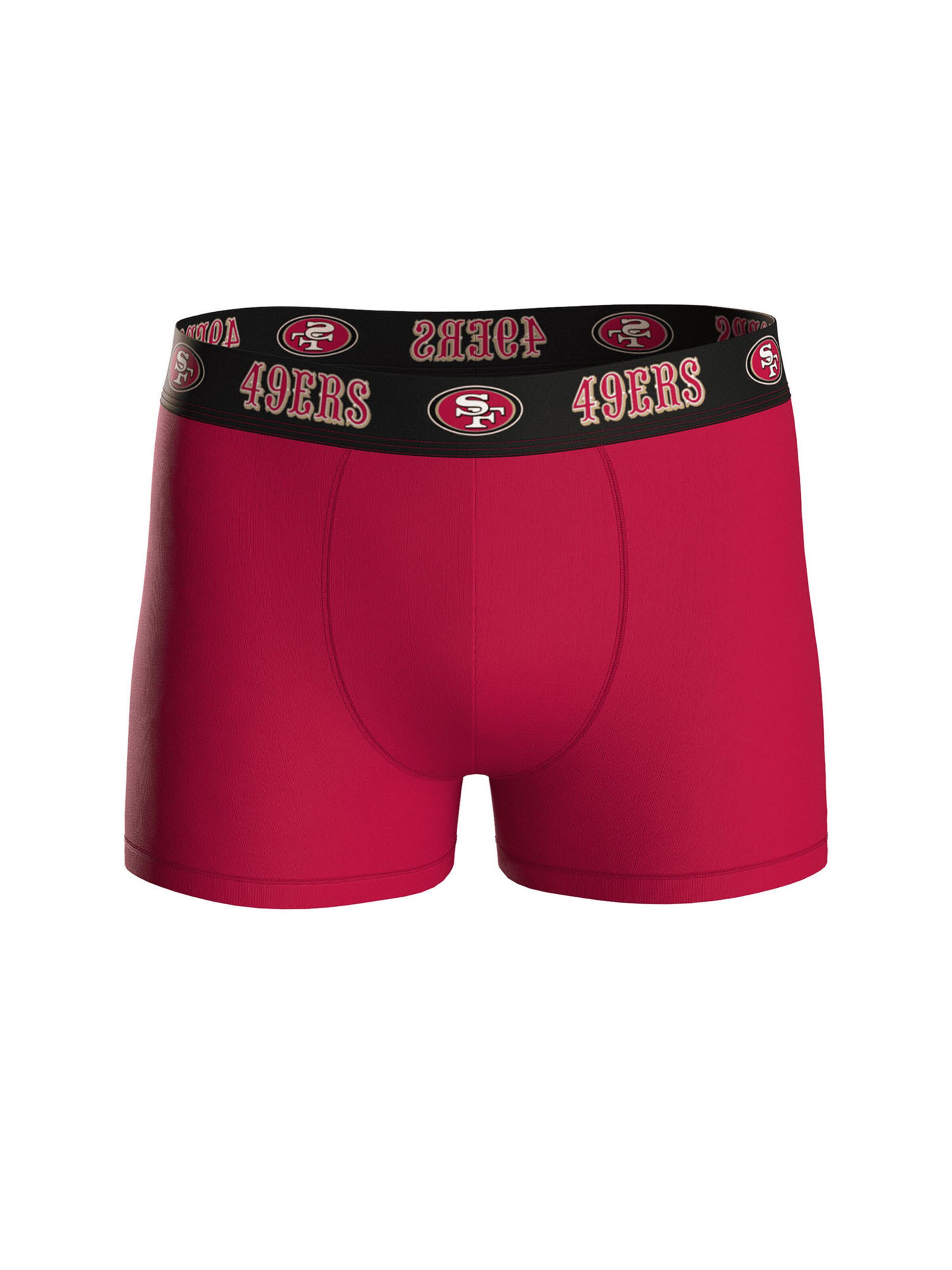 Huddle Boxershorts 'San Francisco 49Ers' in Grau