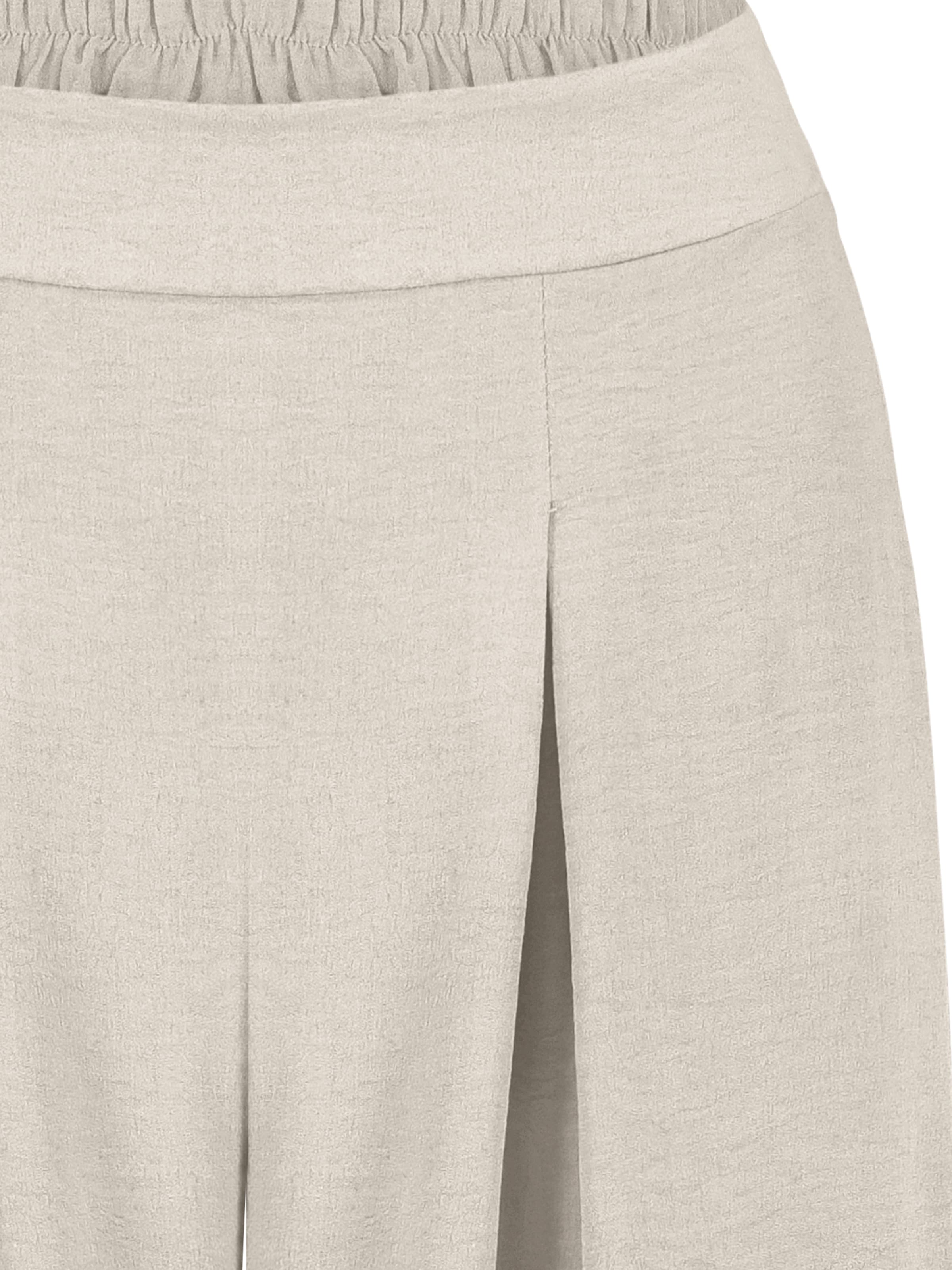 Sublevel Wide leg Pleat-Front Pants in Beige