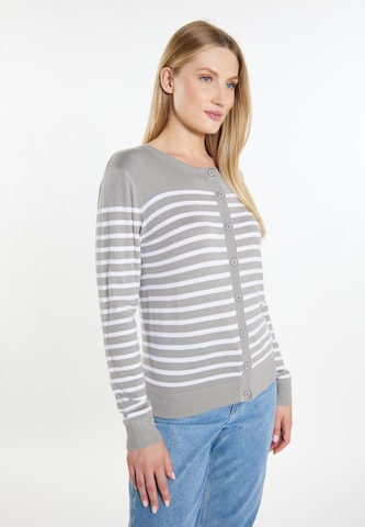 Cardigan DreiMaster Maritim en gris : devant