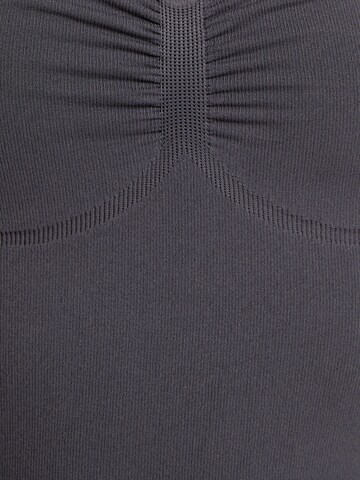 Bershka Shirt body in Grijs