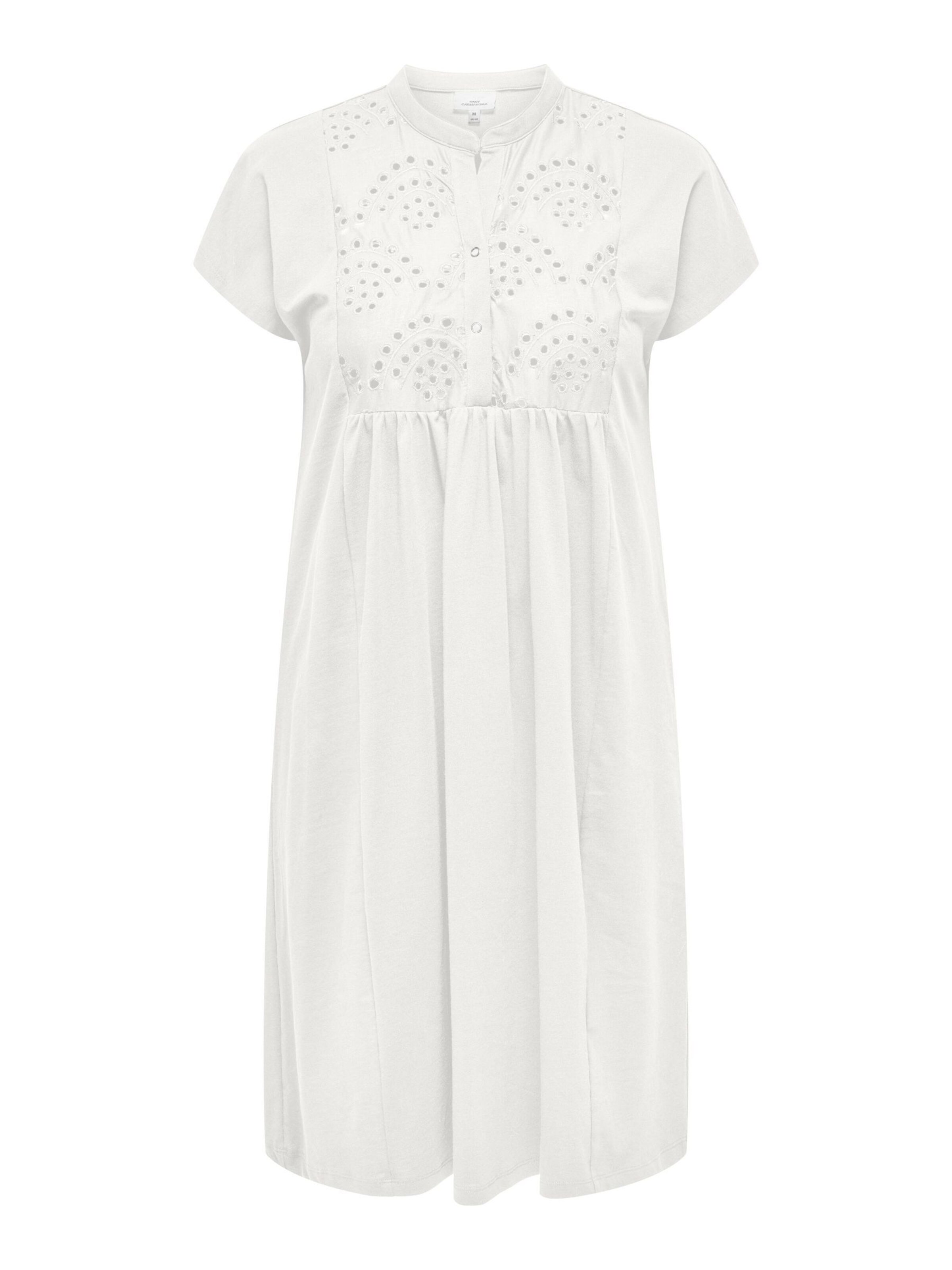 ONLY Carmakoma - Vestido 'CARSillah' en blanco: frente