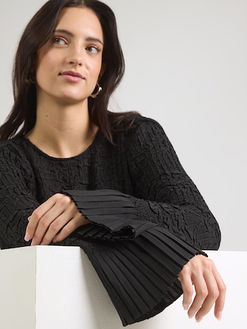 BOSS Jurk 'Doppar' in Zwart