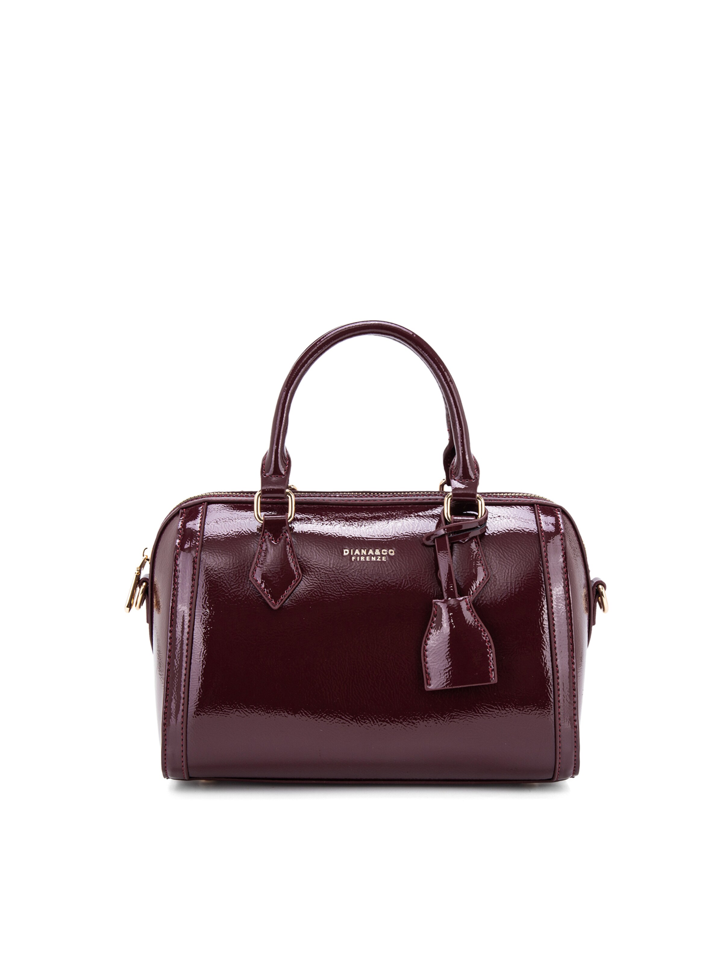 Borsa a tracolla 'Borsa Bauletto Ardena Lux Vegan Leather - , , Blu' di Diana&Co. in rosso: frontale
