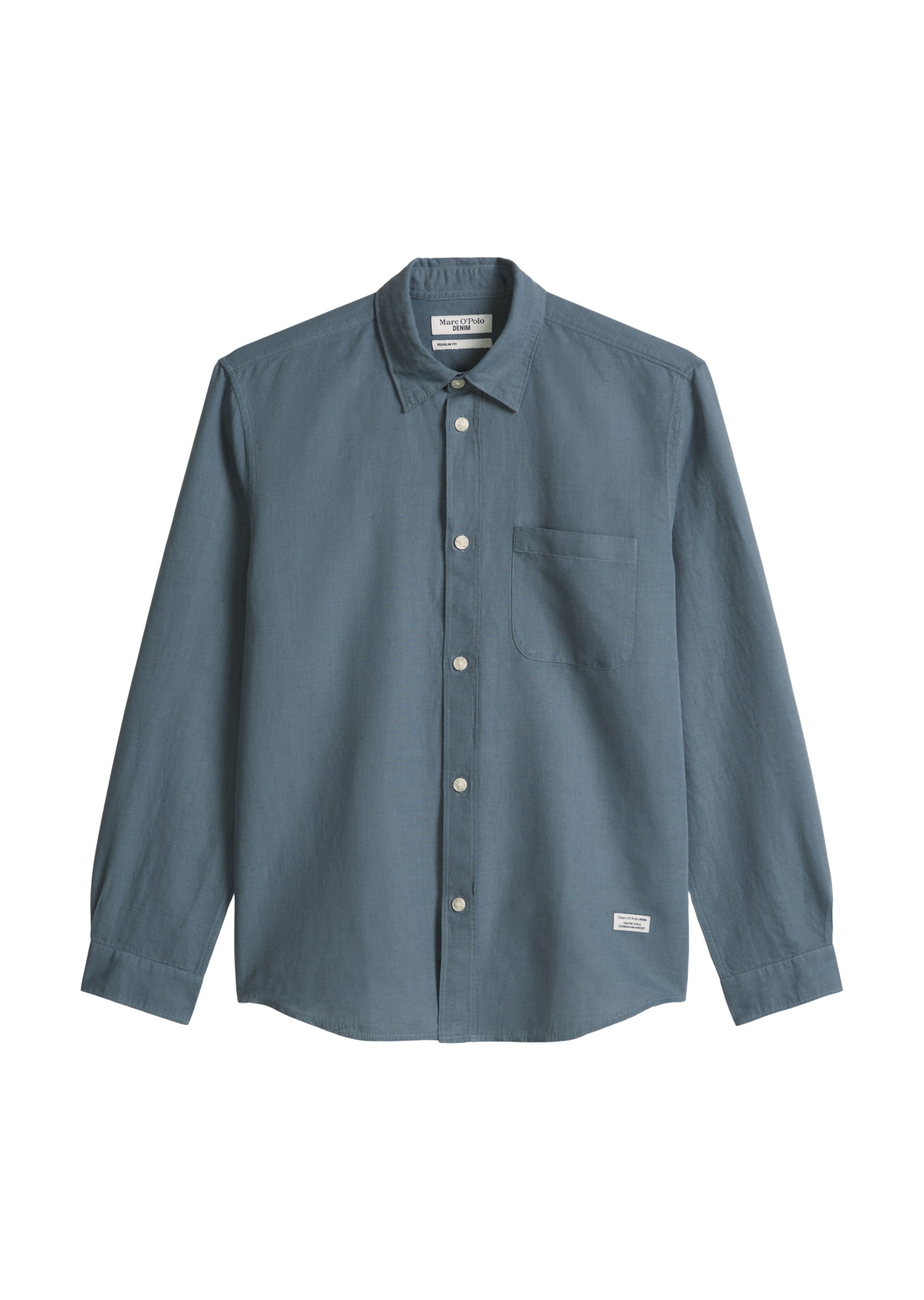 Marc O'Polo DENIM Hemd in Blau: Vorderseite