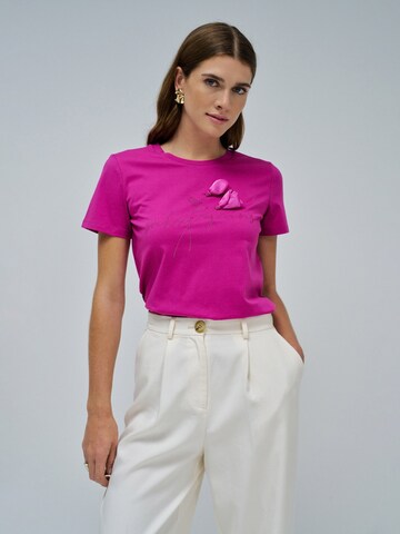 Salsa Jeans Shirt in Roze: voorkant