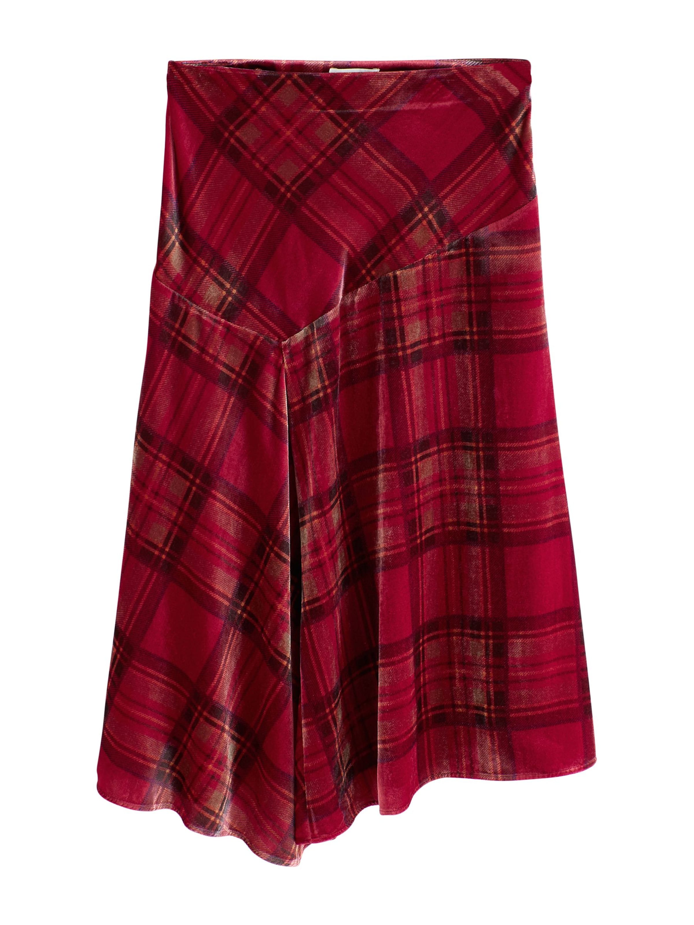 Next - Falda 'N.Premium' en rojo: frente