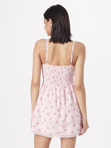 HOLLISTER Letní šaty – pink