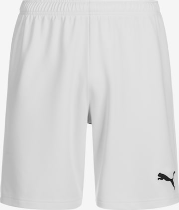 Pantalon de sport 'TeamRise' PUMA en blanc : devant