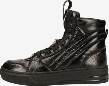 REPLAY High-Top Sneakers in Black