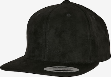 Casquette Flexfit en noir : devant