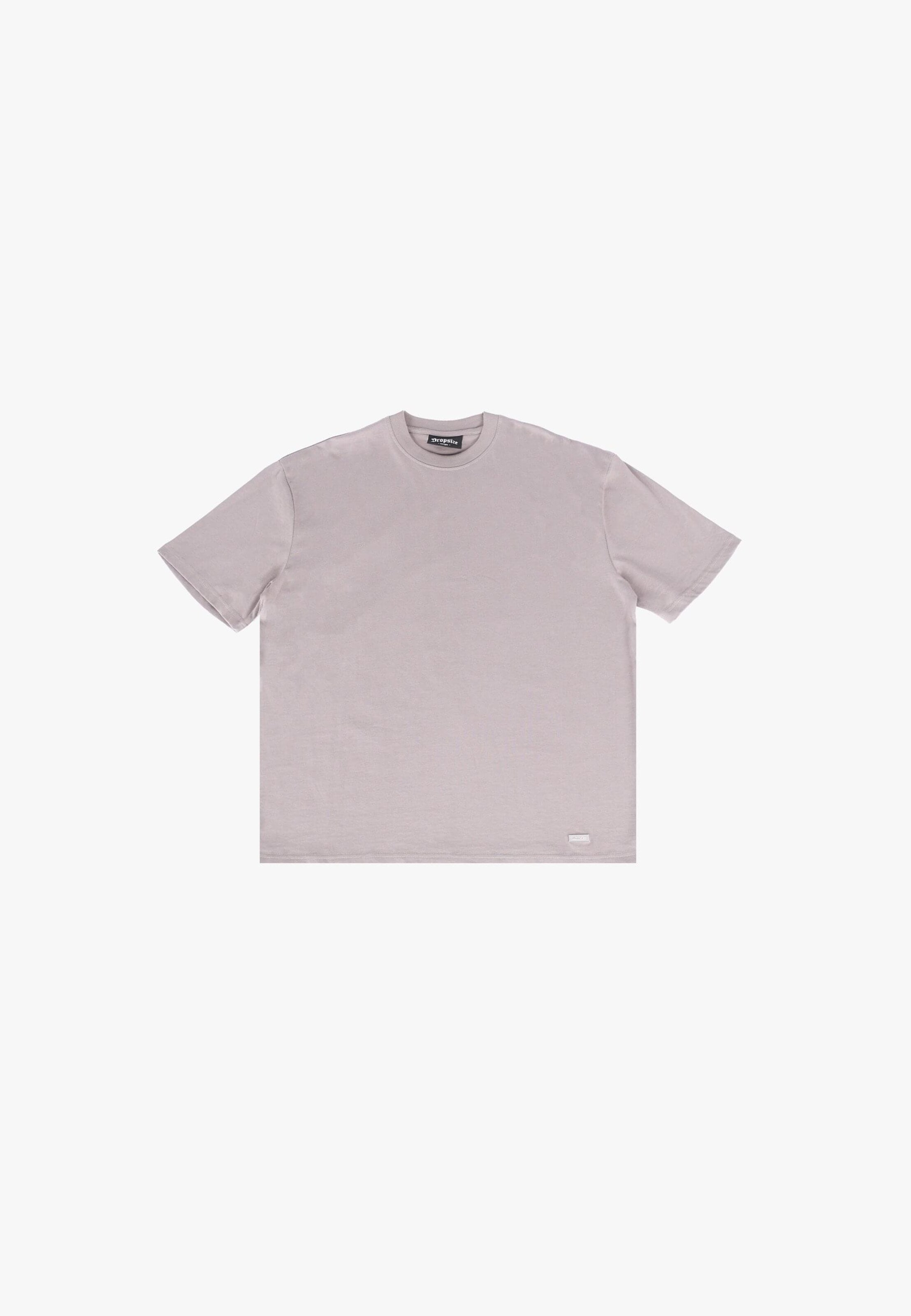 T-Shirt Dropsize en beige : devant