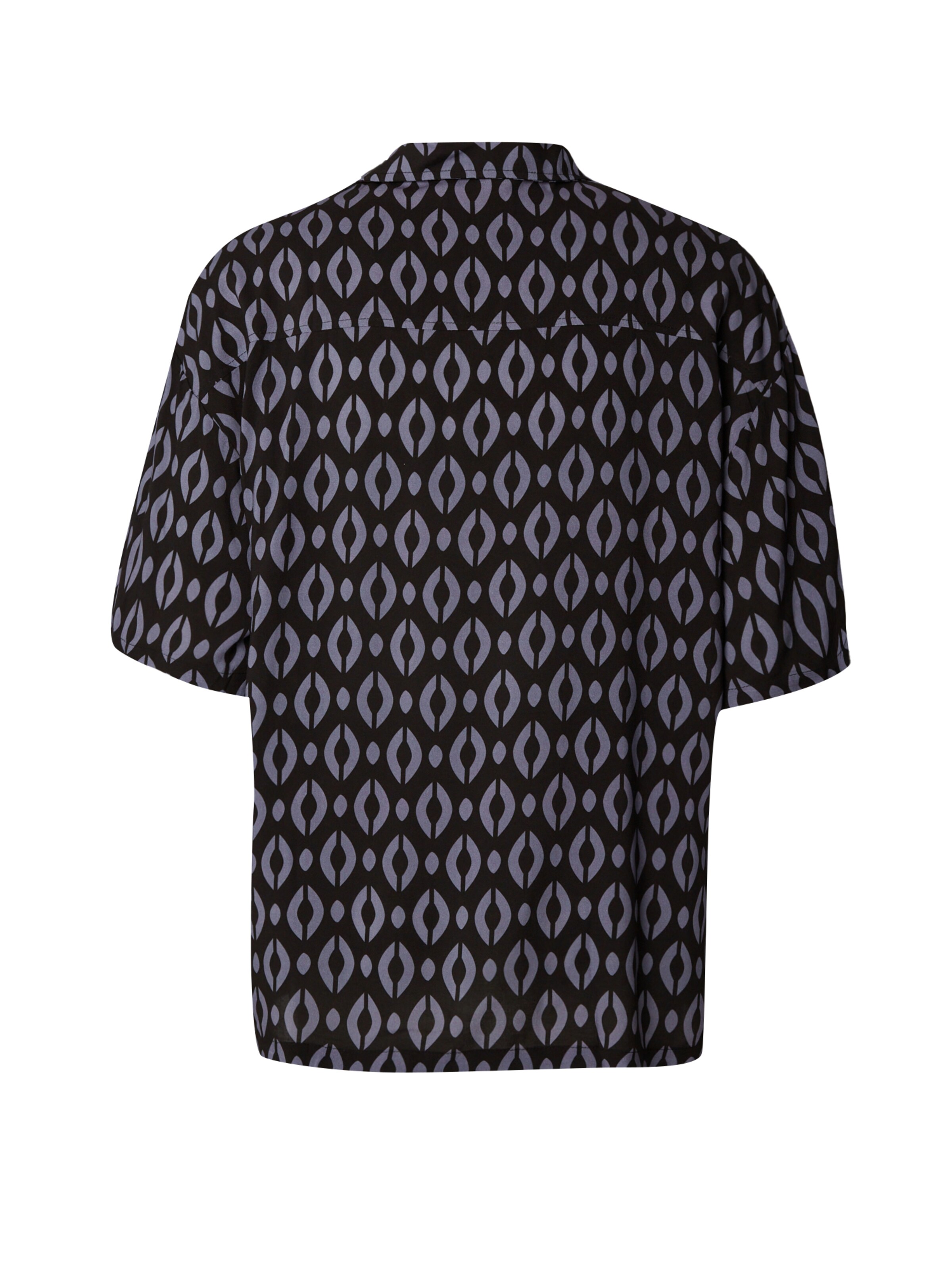 On Vacation Comfort fit Button Up Shirt in Black