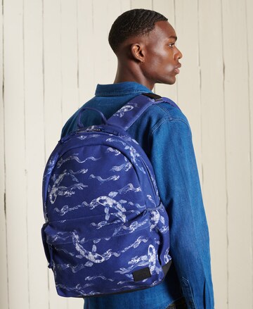 Superdry Backpack ' Montana ' in Blue: front