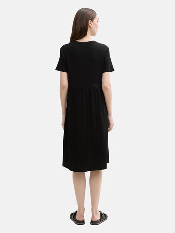 TOM TAILOR DENIM Jurk in Zwart