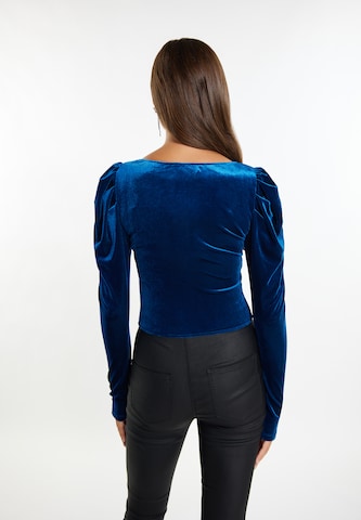 faina Shirt in Blau