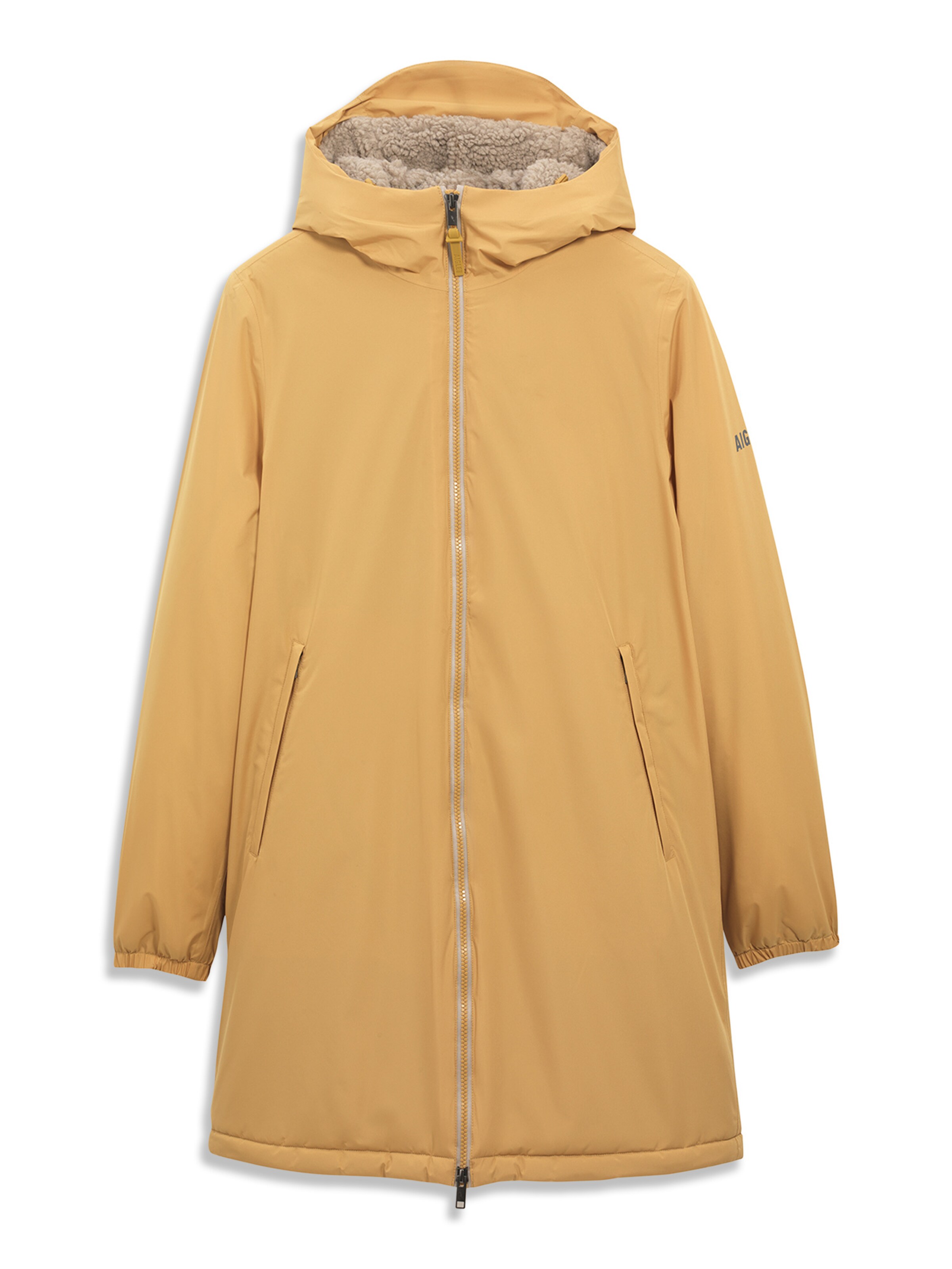 AIGLE Parka ' Rainpack Warm90+ ' in Gelb: Vorderseite