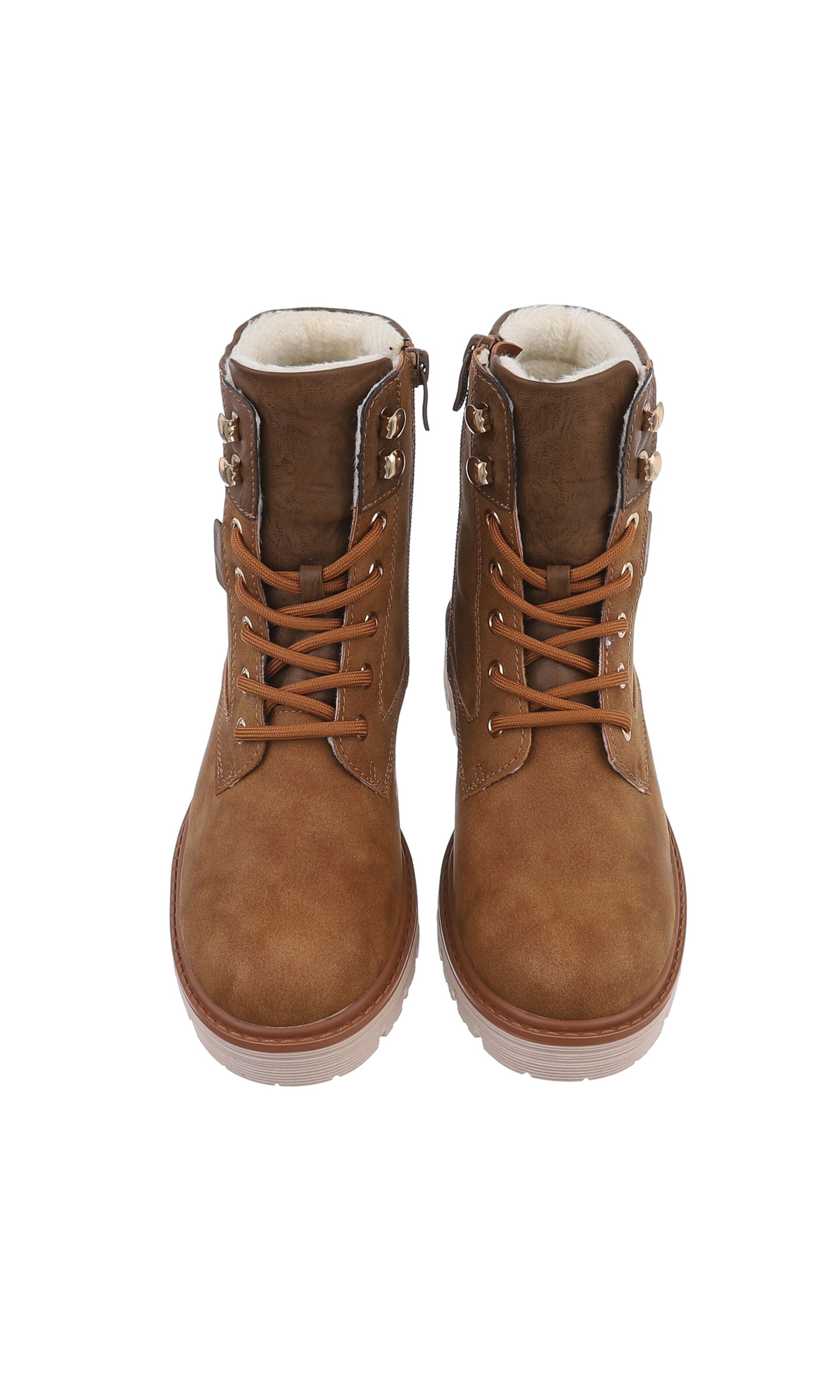 Ital-Design Stiefelette in Braun