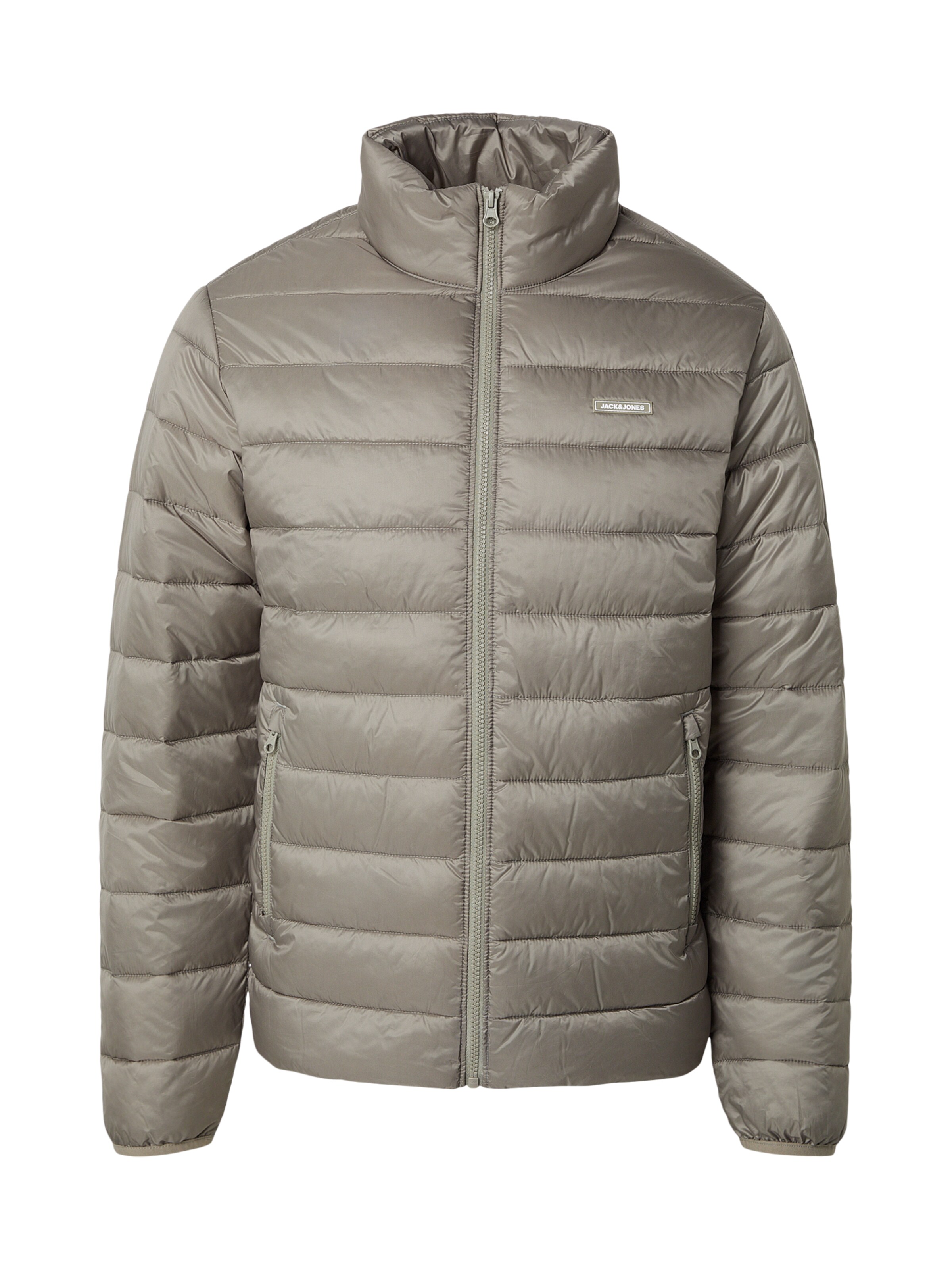 Veste mi-saison 'JWHLOGAN' JACK & JONES en gris : devant