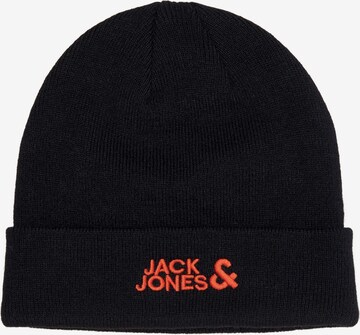 JACK & JONES Beanie 'DNA' in Black: front