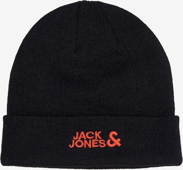 JACK & JONES Mütze 'DNA' in Schwarz: predná strana